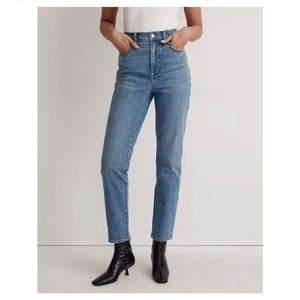 Madewell The Momjean in Basley Wash  Size 28 NEW Current Style
